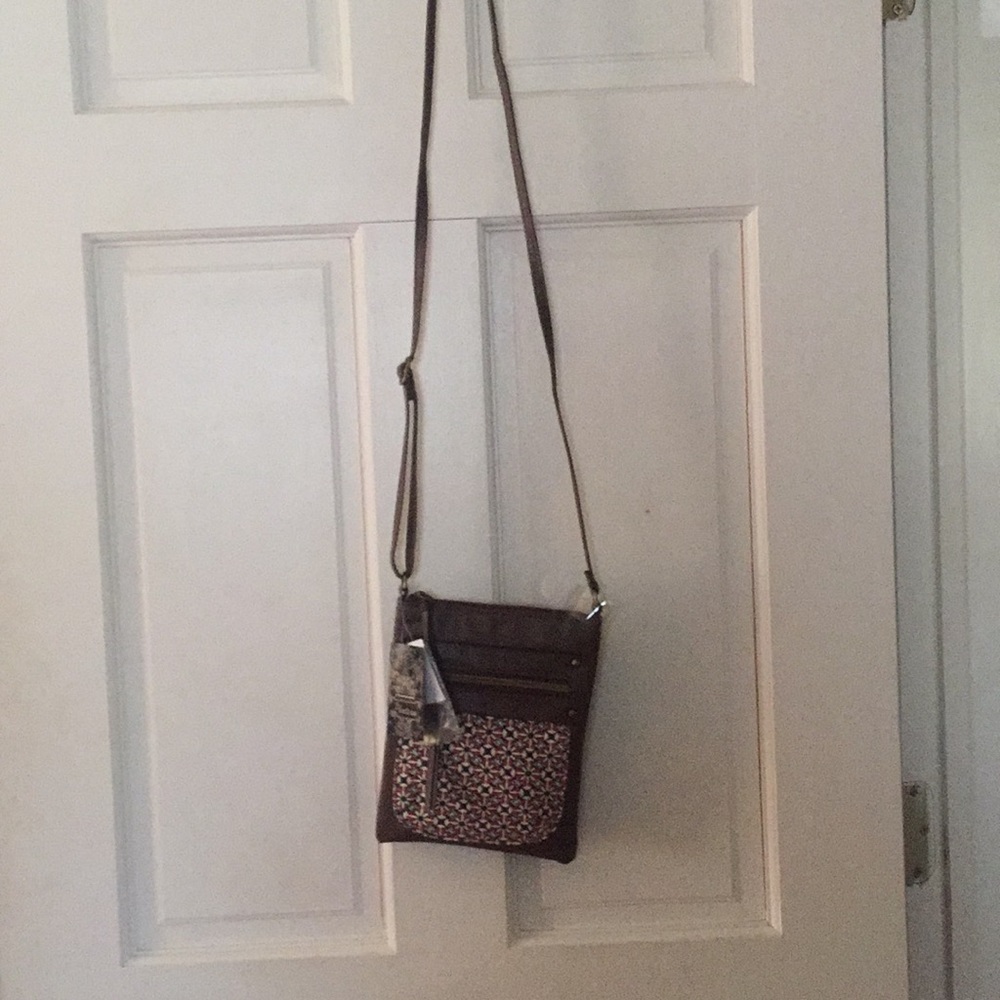 NWT brown cross body bag